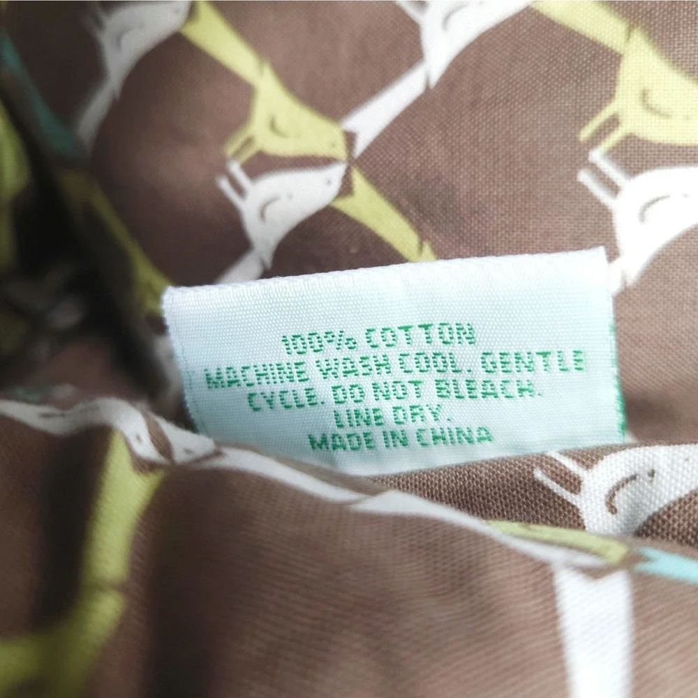 Vera Bradley Gabby Sittin In A Tree Retired Quilted Satchel Bird Brown NWT OS